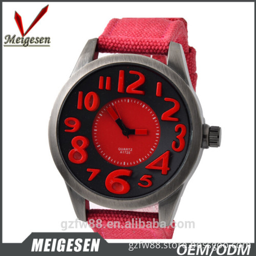 Cool water resistant steel case back simple fashion custom brand watch